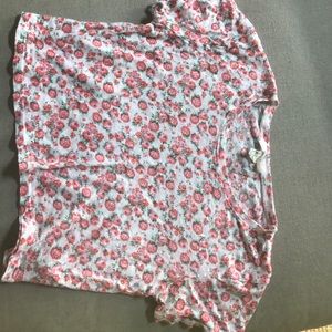 Floral crop top